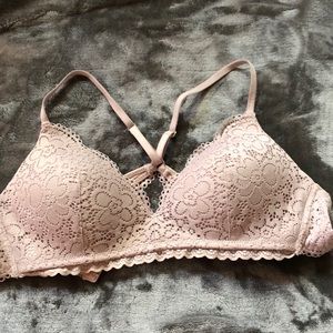 Wireless Crossback Bralette Aerie 34b